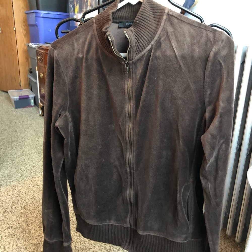 Vintage 2 Piece Velour-Express